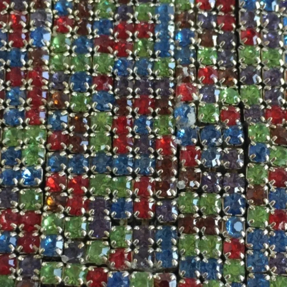 Handcrafted Upcycled Vintage Evening Bag - Picture 2 of 8